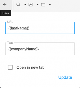 Lemlist değişken üst üste kullanım